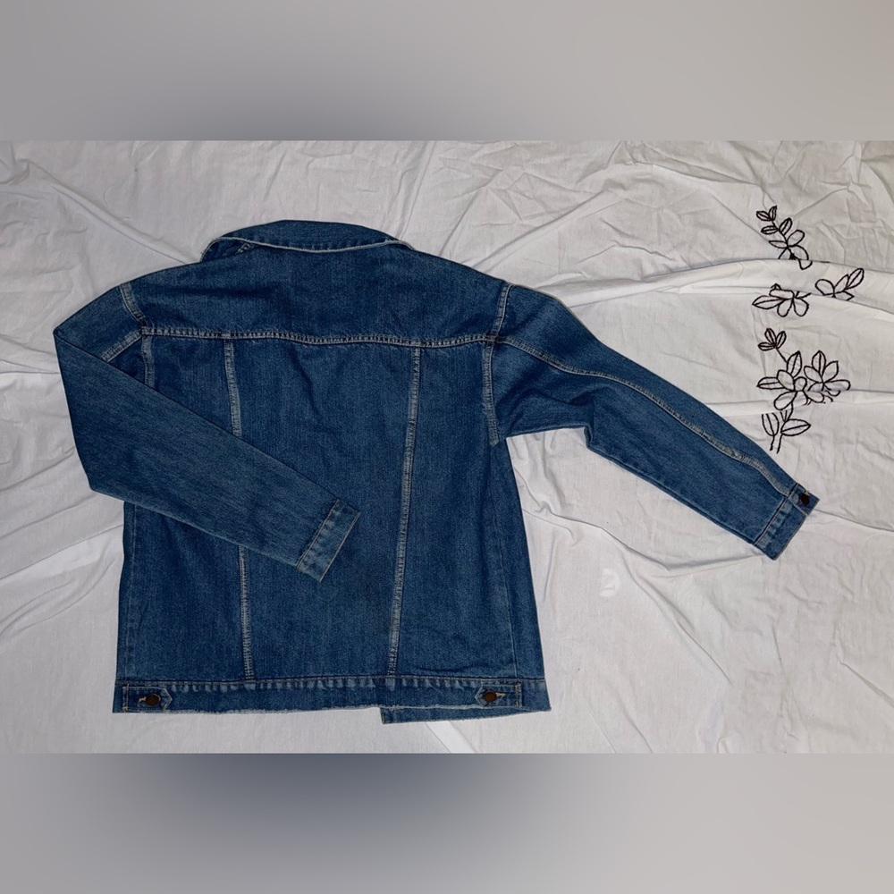 Small brand new denim jacket from forever 21